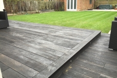 Hardwood timber.