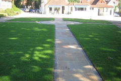 Landscaping walkway feature