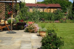 Home garden landscaping